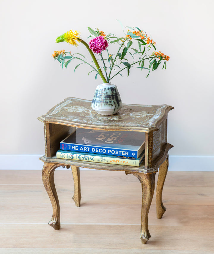 Italian Florentine Gilded Coffee Table, 1960s