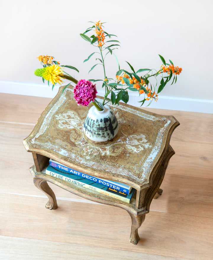 Italian Florentine Gilded Coffee Table, 1960s