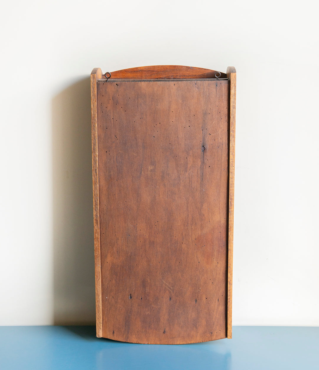 Hanging Apothecary Cabinet With Mirror And Drawer, Oak Wood