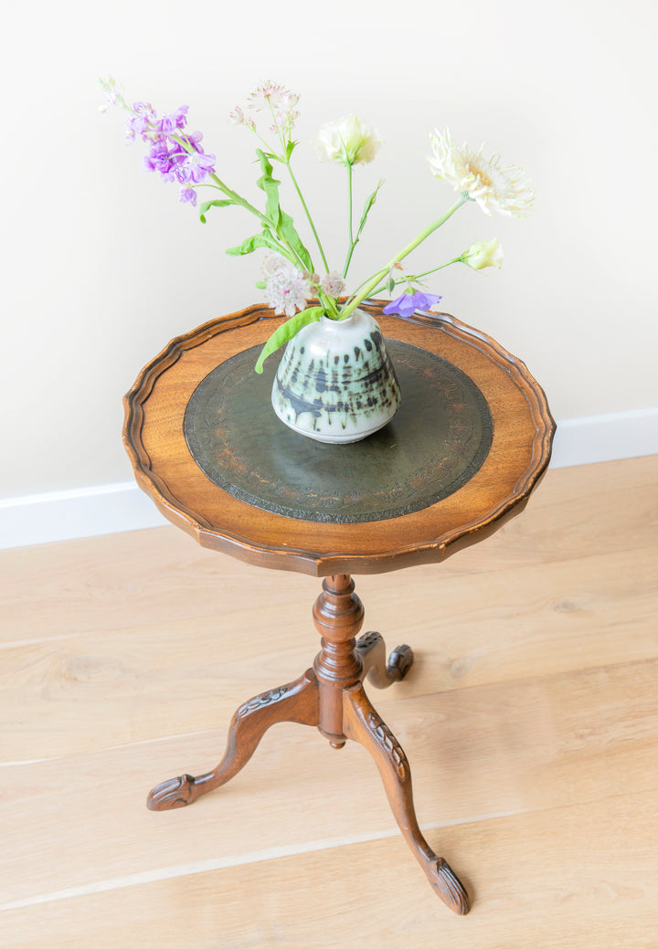 Mahogany Wooden Wine Table, Reprodux England