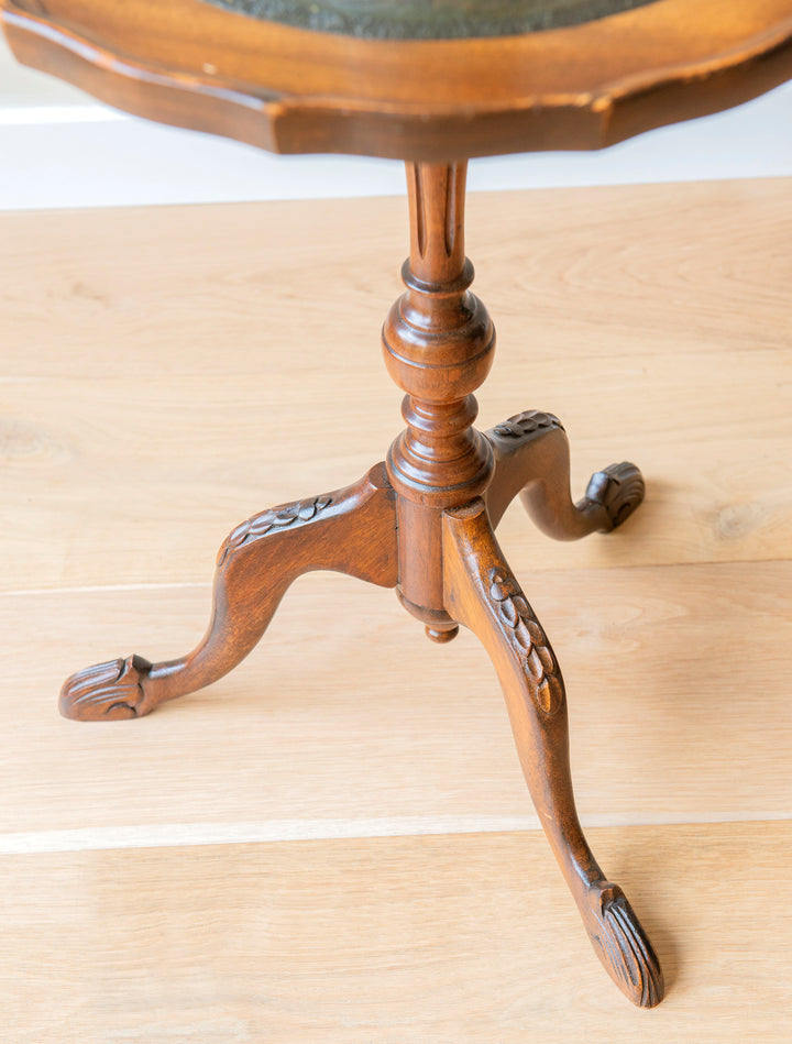 Mahogany Wooden Wine Table, Reprodux England