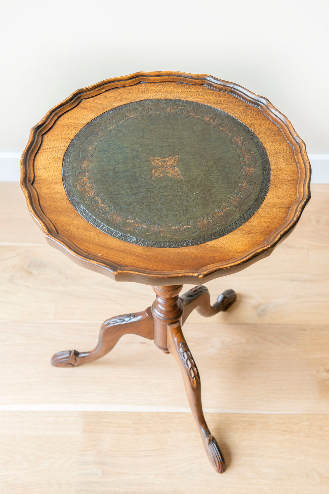 Mahogany Wooden Wine Table, Reprodux England