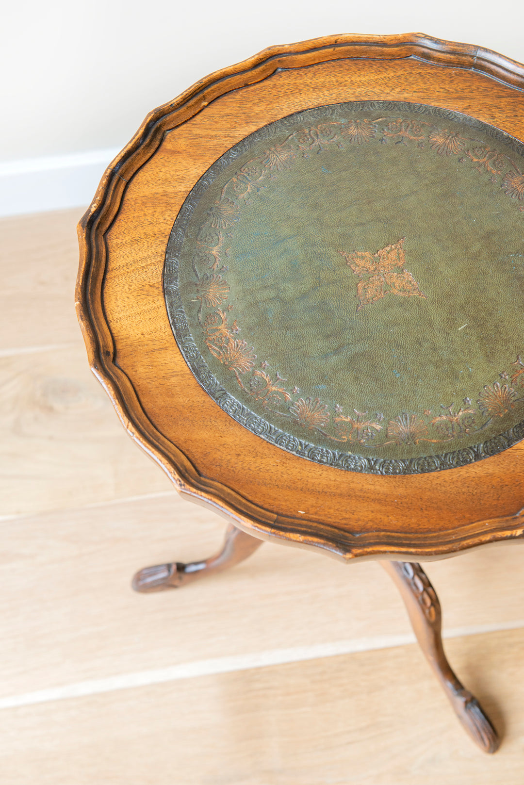 Mahogany Wooden Wine Table, Reprodux England