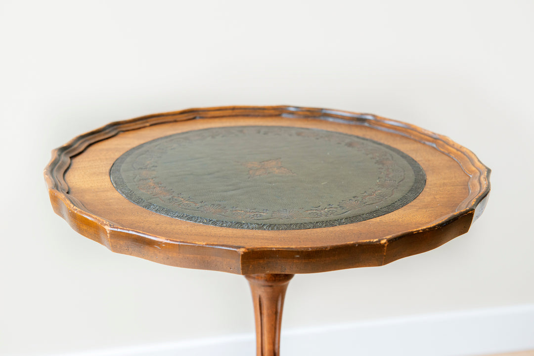 Mahogany Wooden Wine Table, Reprodux England