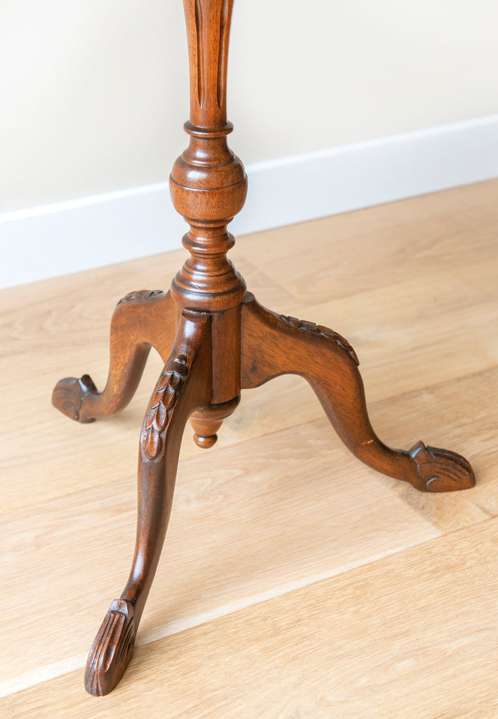 Mahogany Wooden Wine Table, Reprodux England