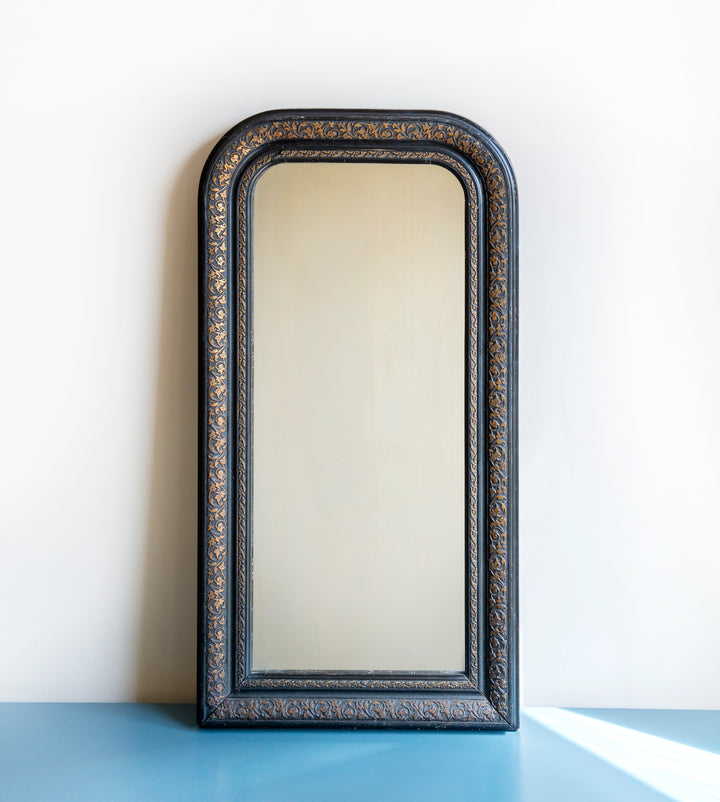 Large Antique Louis Philippe Mirror, 19th Century