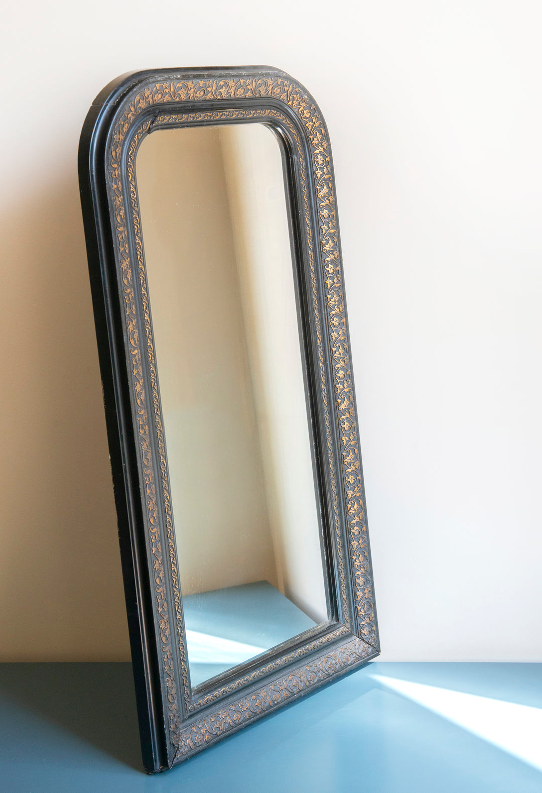 Large Antique Louis Philippe Mirror, 19th Century