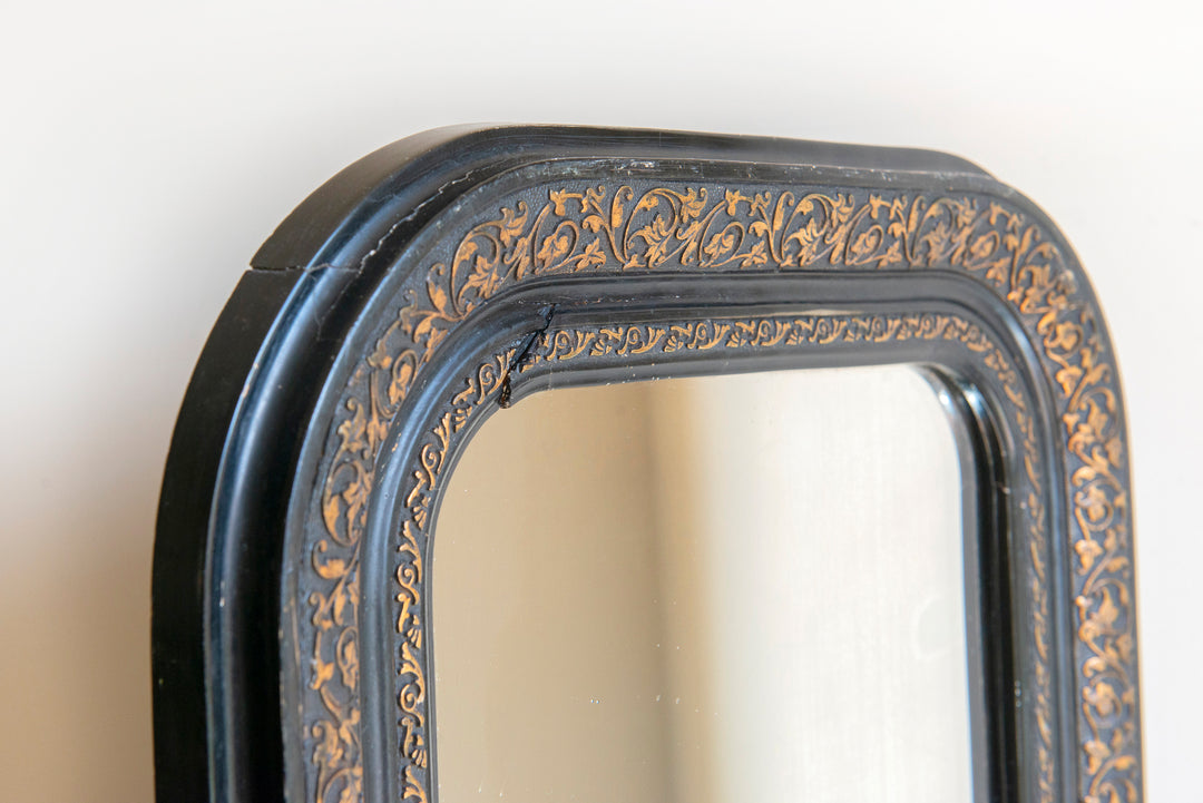 Large Antique Louis Philippe Mirror, 19th Century