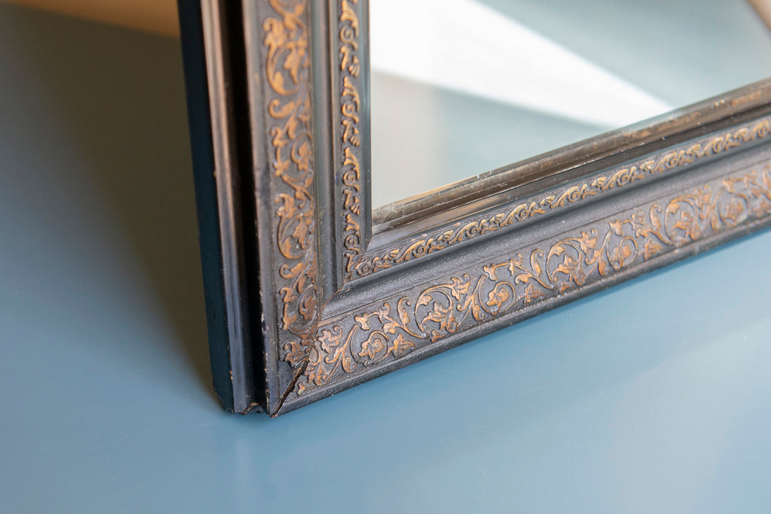 Large Antique Louis Philippe Mirror, 19th Century