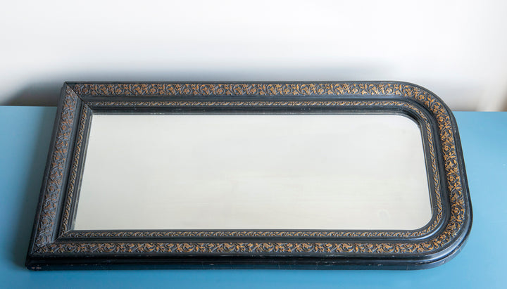 Large Antique Louis Philippe Mirror, 19th Century