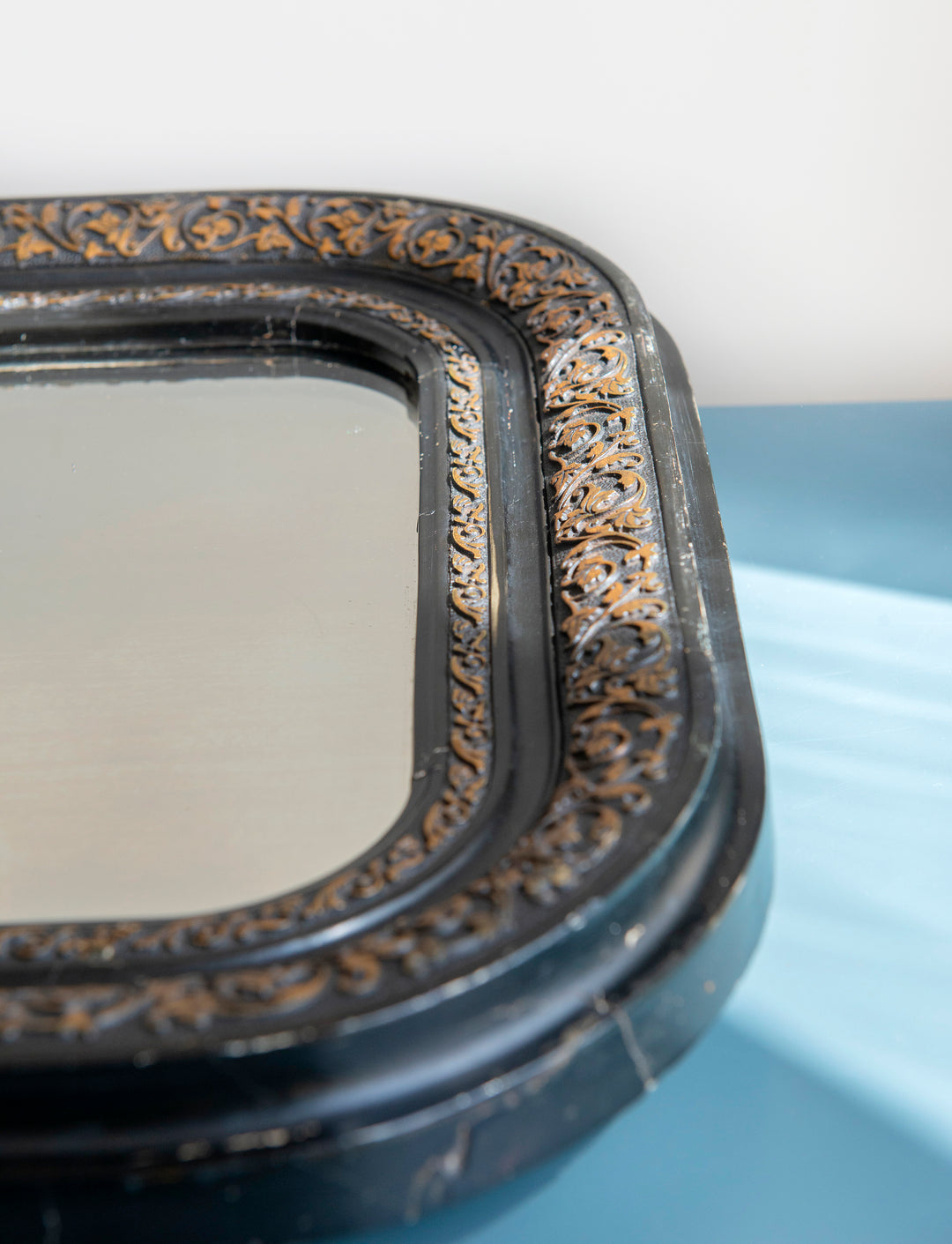 Large Antique Louis Philippe Mirror, 19th Century