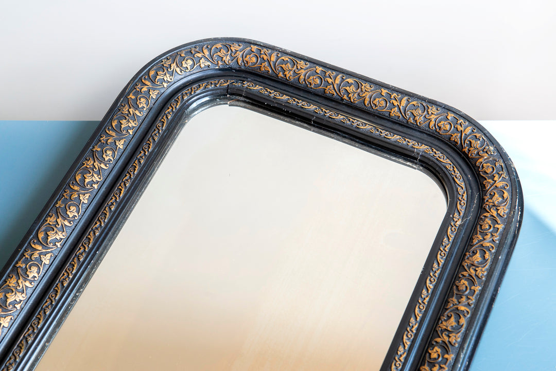 Large Antique Louis Philippe Mirror, 19th Century