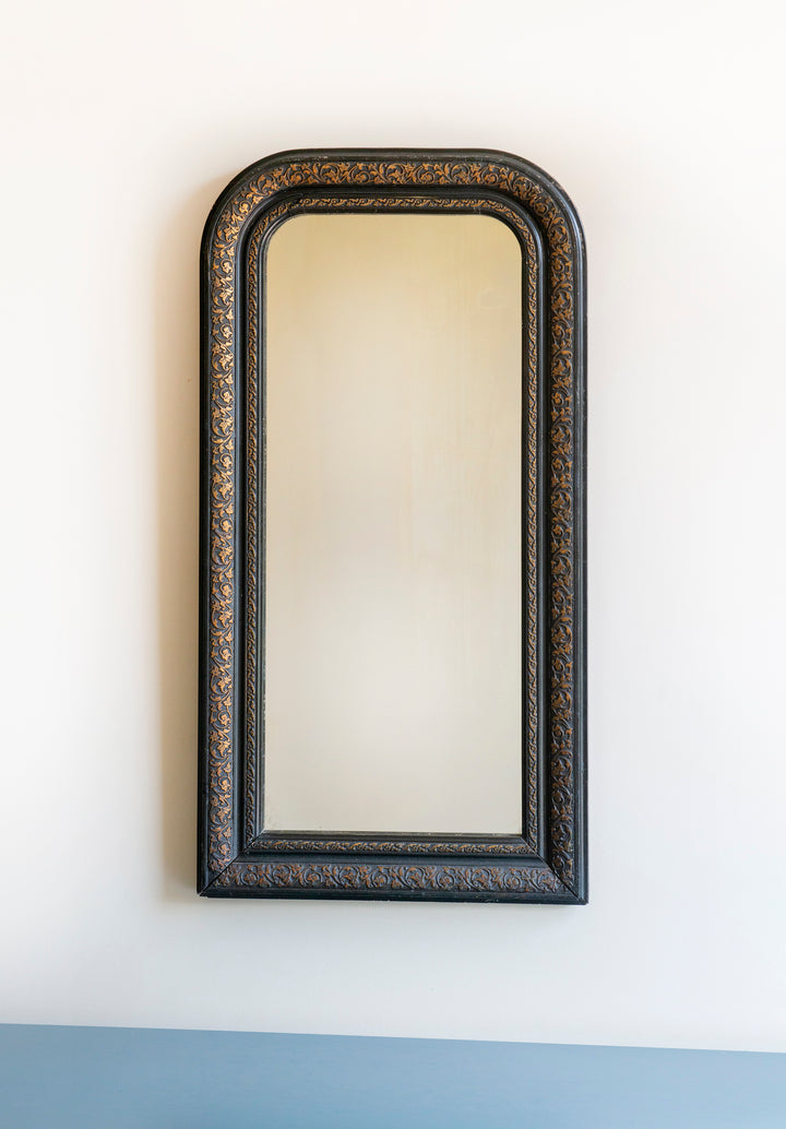 Large Antique Louis Philippe Mirror, 19th Century