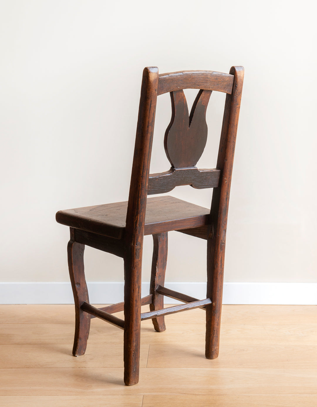 Antique Wooden Chair, 19th Century