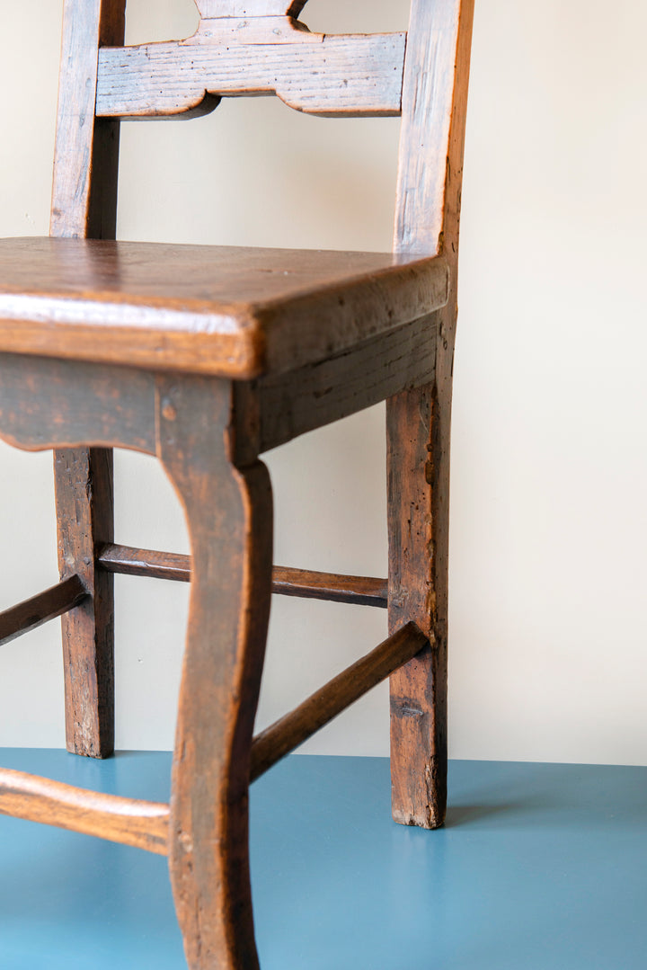 Antique Wooden Chair, 19th Century