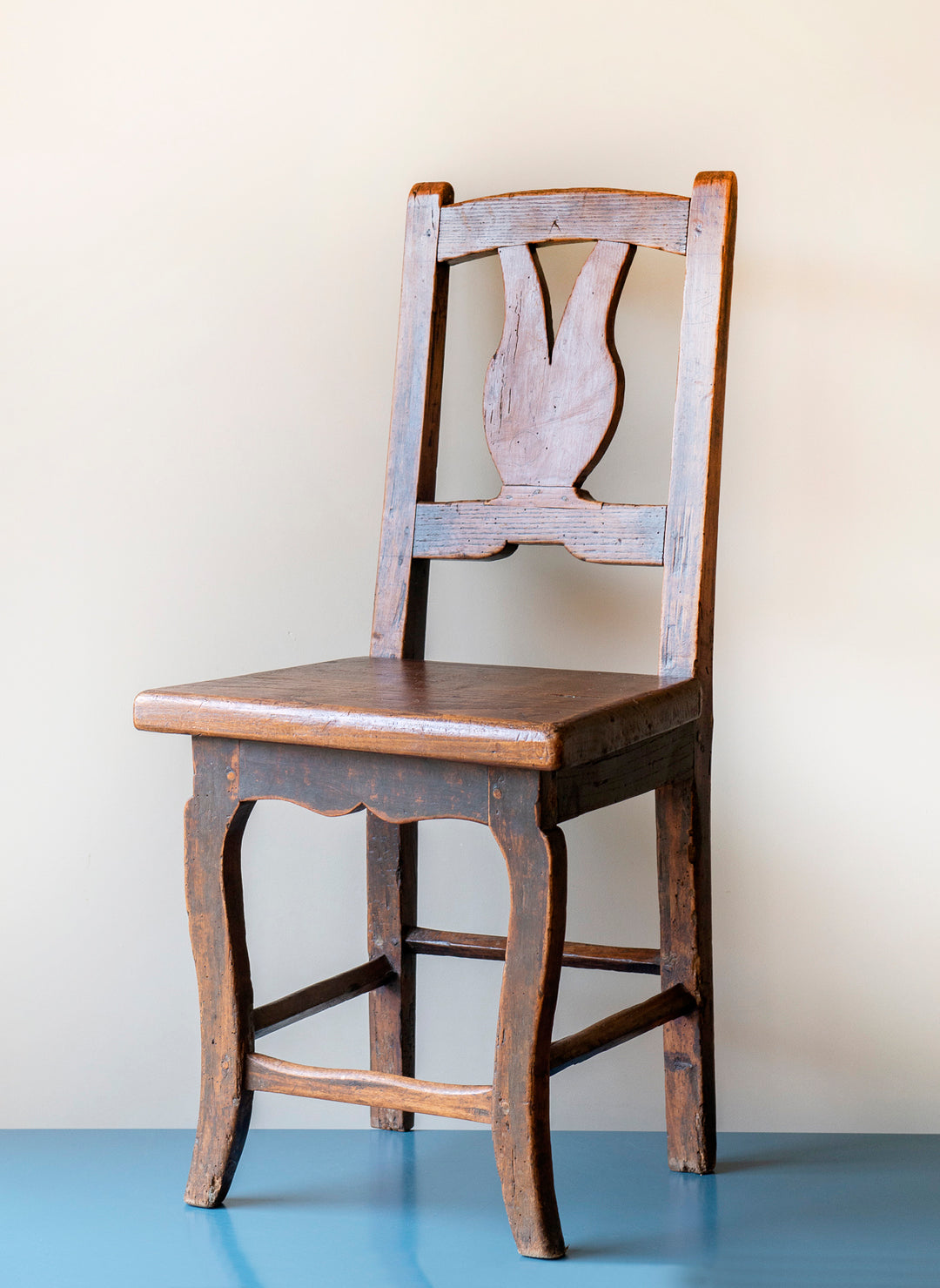 Antique Wooden Chair, 19th Century