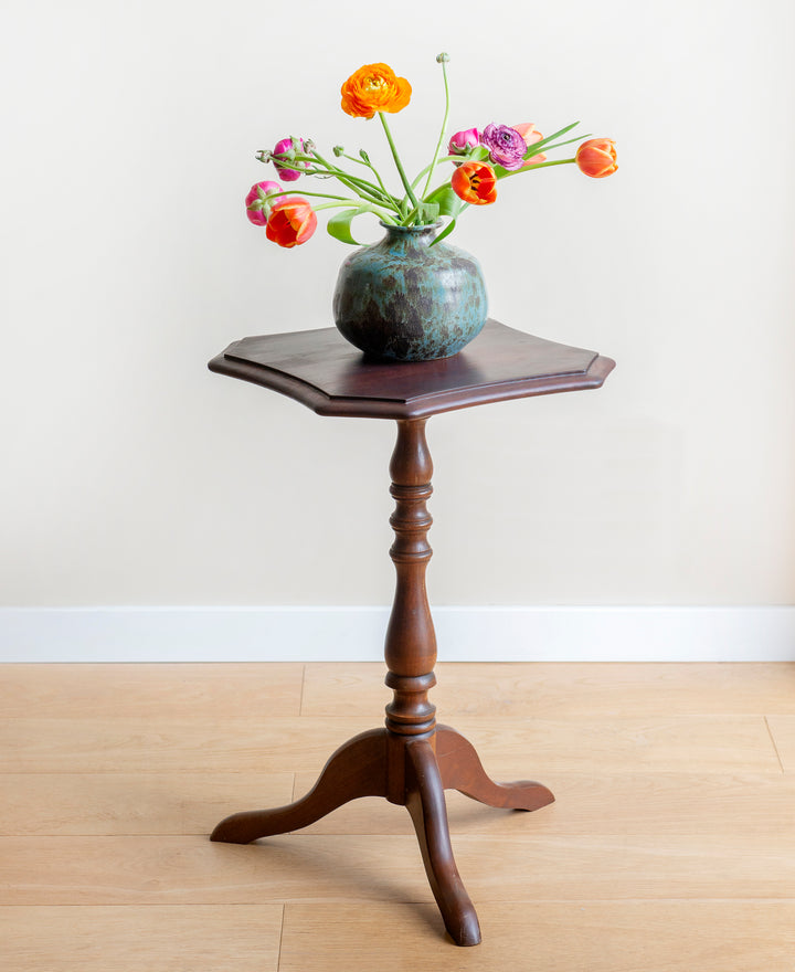 Antique Mahogany Wooden Wine Table