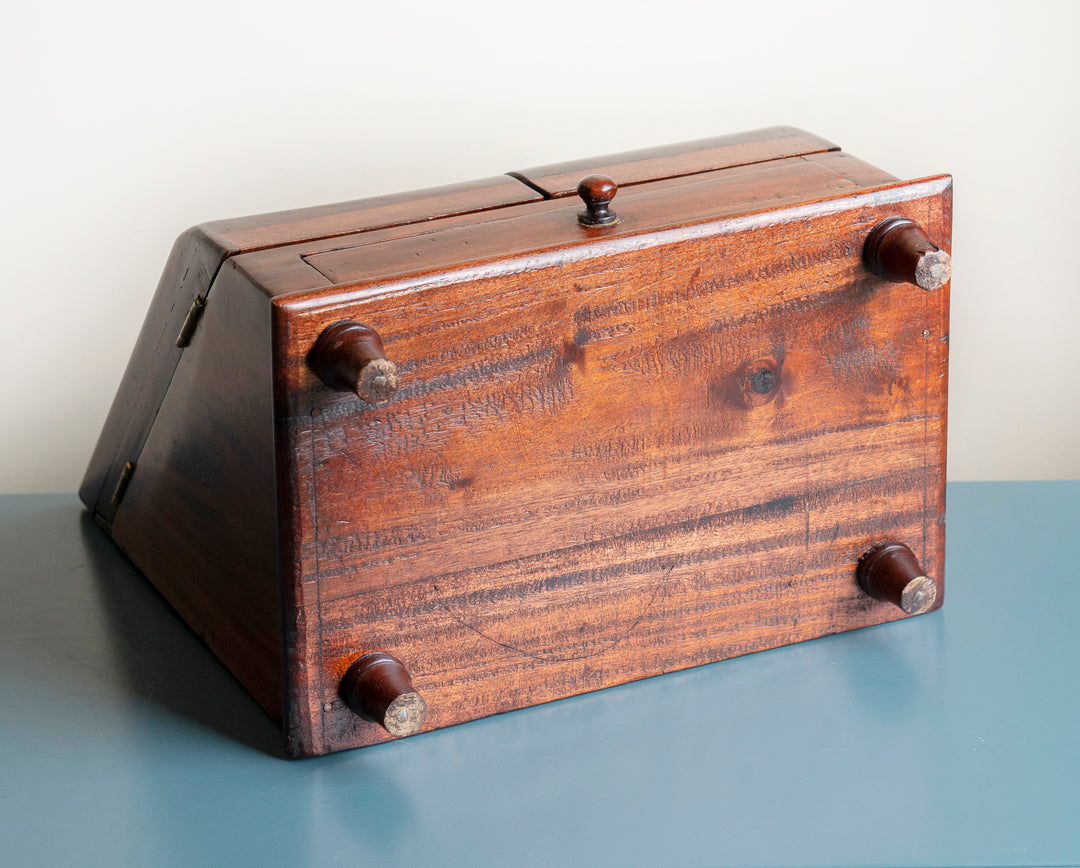 Antique Mahogany Cased Letter Box