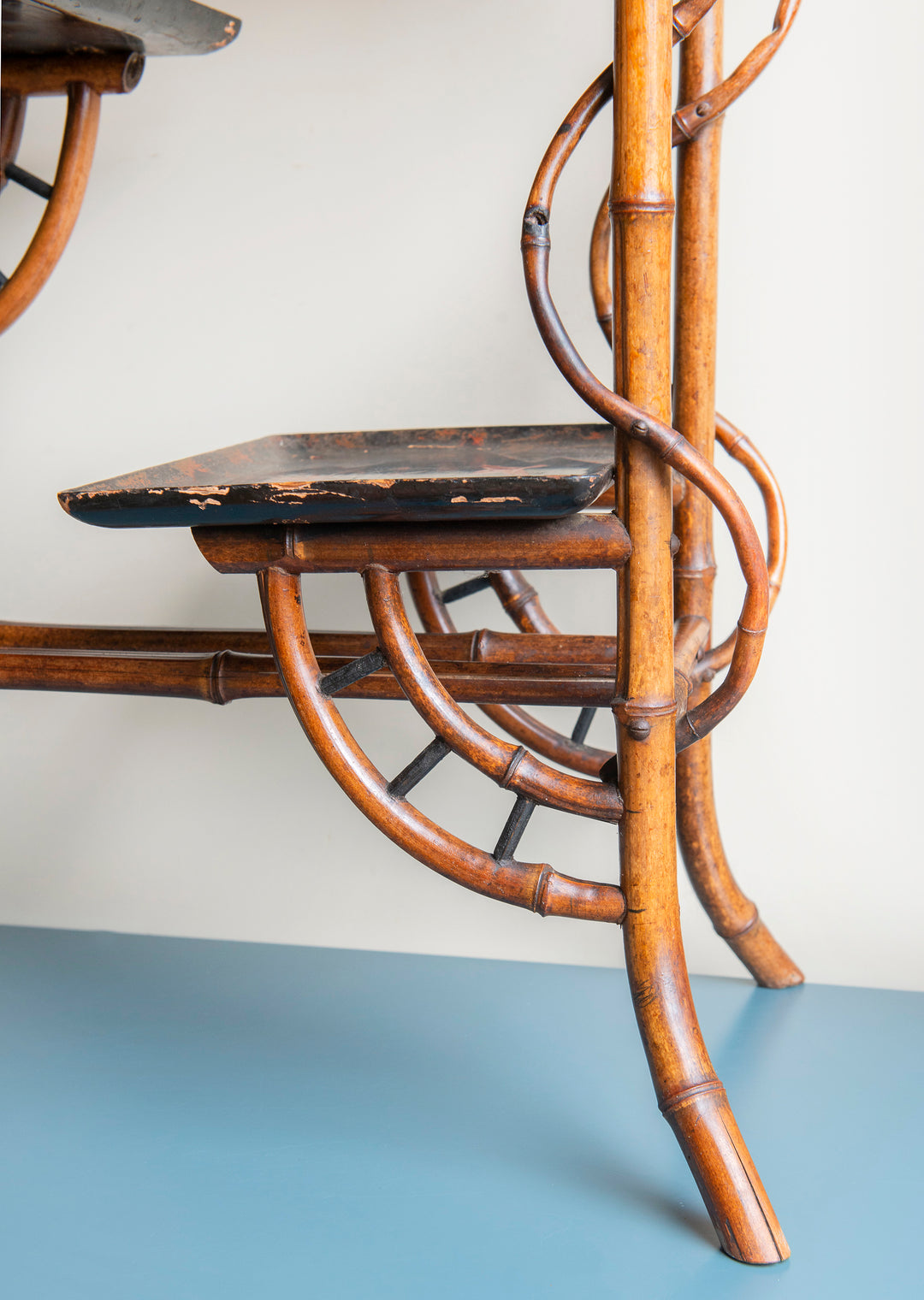 Antique Japanese Etagere Table, 19th Century