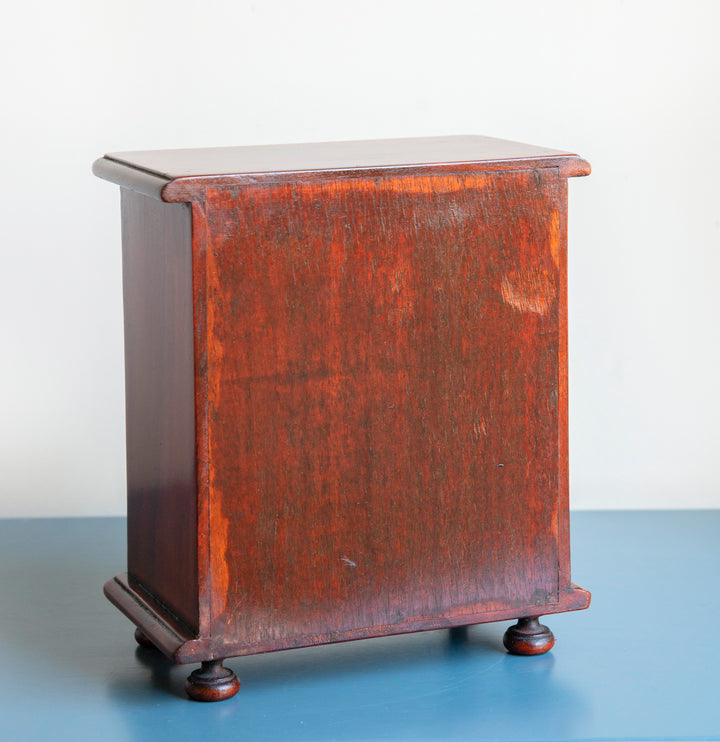 Small Mahogany Cabinet With Three Drawers, 1900s